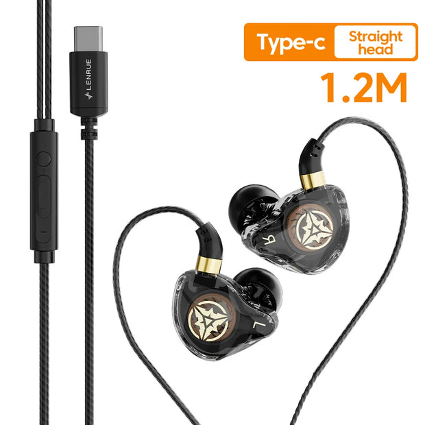 New Wired Headset USB C Gamer Headphones