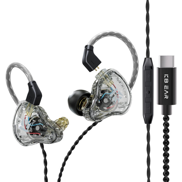 KBEAR KS1 Type-C In Ear Monitor Earphone