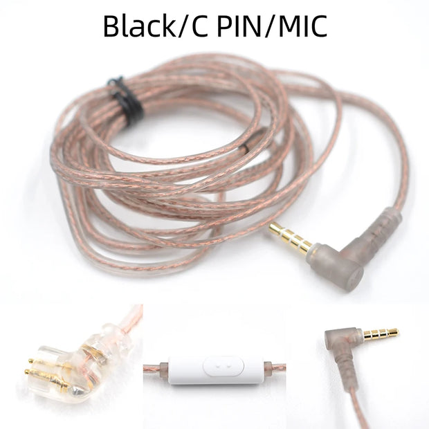 High-Purity Copper Cube Mixed Upgrade Earphone