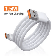 10A 120W USB Type C Cable Fast Charging