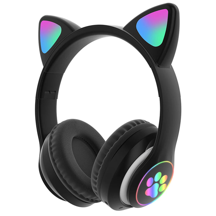 Mic Control LED Stereo Music Phone Bluetooth Headset