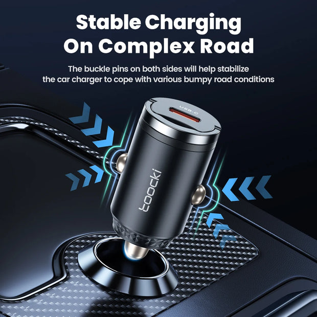 Toocki 45W USB C Car Charger