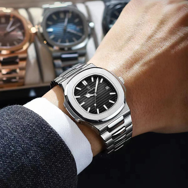 Man Sports Waterproof Luminous Wristwatch