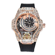 2025 New, Quartz Watch, Square Watch Fashion Business Large Dial Men's Watch