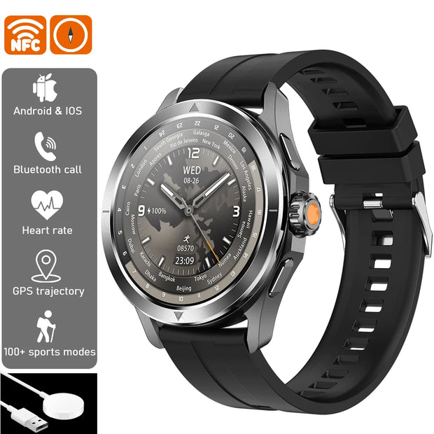 Xiaomi S4 Ultra NFC Bluetooth Call Blood pressure Health watch