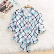 2025 New Womens Tops Fashion Women Summer Chiffon Blouse Short Sleeve Casual Shirt White Ropa Mujer Blusas Feminino