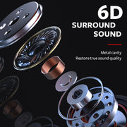 HIFI 6D Surround Bass in-Ear Wired Headphones