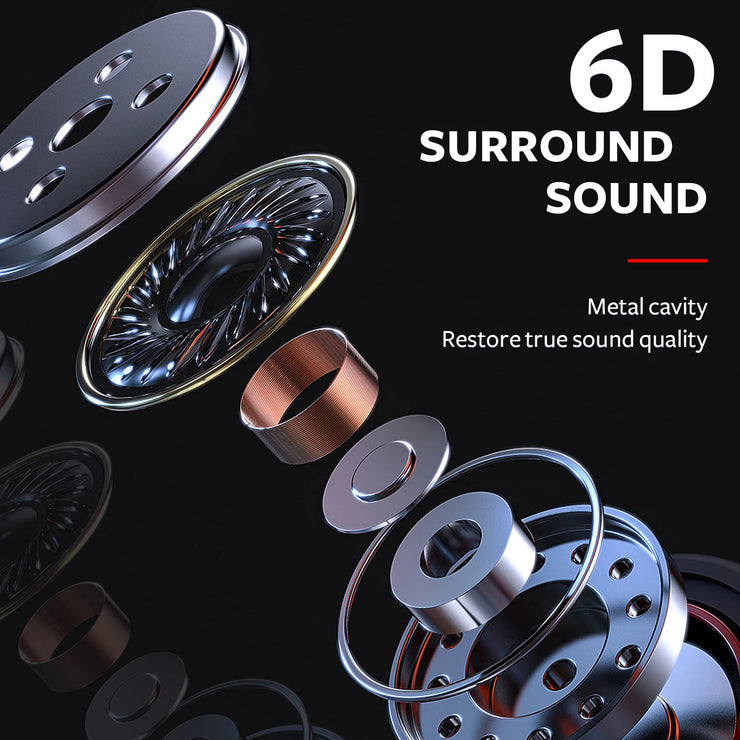 HIFI 6D Surround Bass in-Ear Wired Headphones