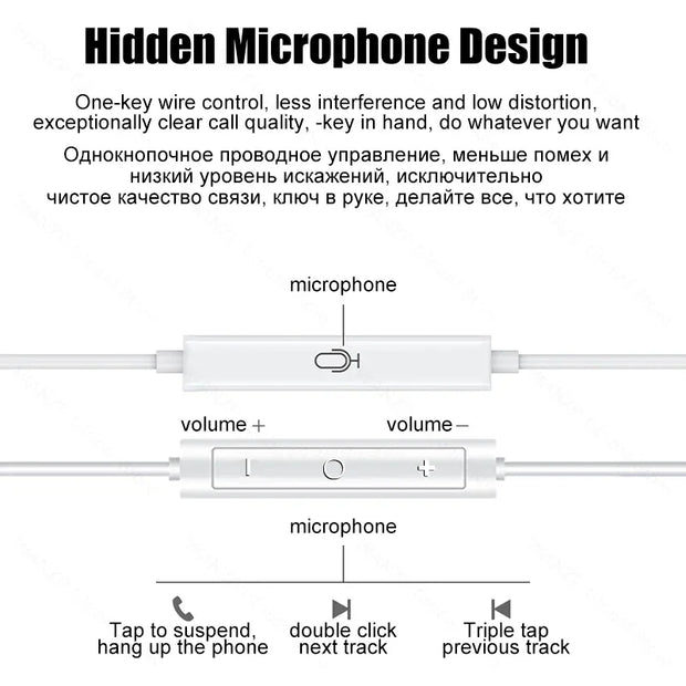 Apple iPhone 15 14 11 12 13 Pro Max Earphones