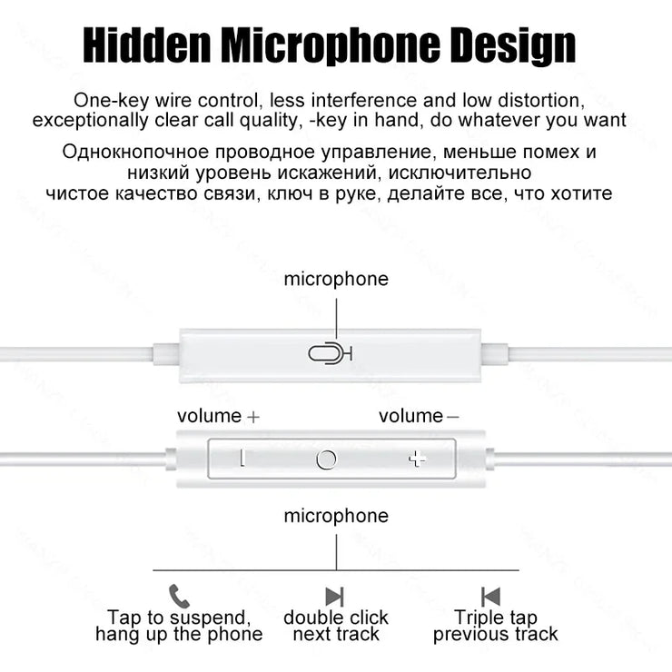 Apple iPhone 15 14 11 12 13 Pro Max Earphones
