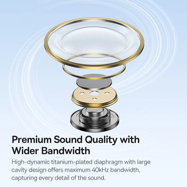New Hi-Res Audio Mic Wired Headset