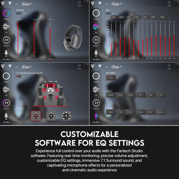New Wireless Bluetooth 7.1 Surround Headset