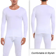 Thermal Underwear for Men Long Johns Sport Base layer Fall/Winter Joker Long-sleeved Home Suit Sports Elastic Waist Pants New