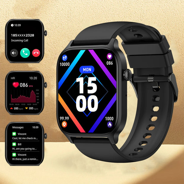 New 1.85 inch Screen Bluetooth Call Watch