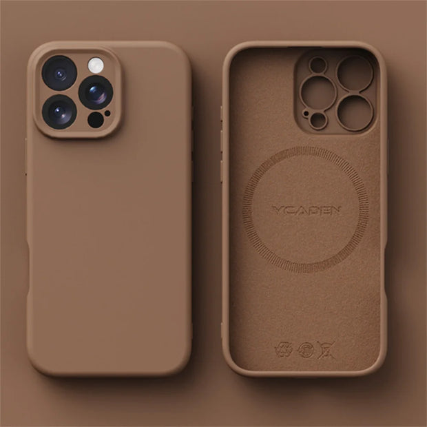 New Luxury Liquid Silicone Magsafe Phone Case