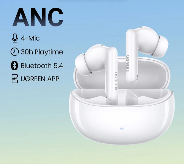 UGREEN ANC Wireless TWS Bluetooth 5.2 Earphones