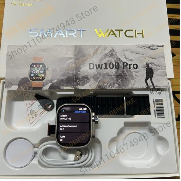 DW100 Pro Android 4G Smartwatch
