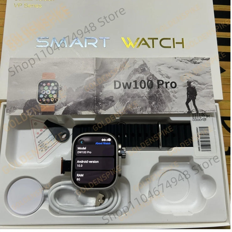 DW100 Pro Android 4G Smartwatch