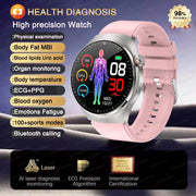 High-precision ECG Blood Lipids Risk Smart Watch