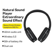 Baseus D02 Pro Wireless Headphones
