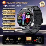 High-precision ECG Blood Lipids Risk Smart Watch