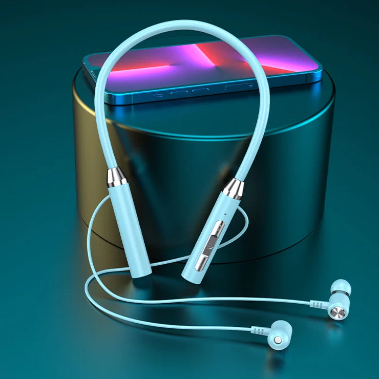 New Neck Wireless Bluetooth Earphones