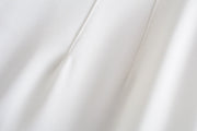 TRAFZA Women Elegant Solid Pencil Pants High Waist Pant For Women Casual Streetwear Woman Trousers Office Wear Chic Pant