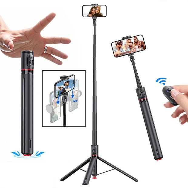 Auto Open Selfie Stick Tripod