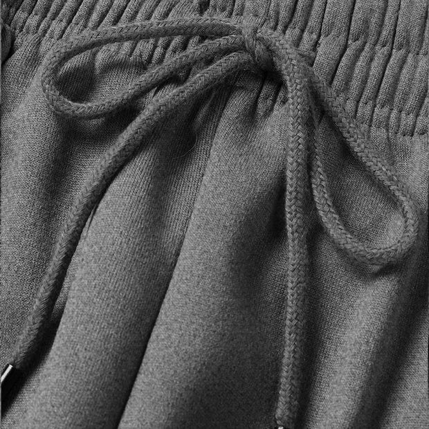 Men's sports set 2-piece wool hooded casual sports set jogging set