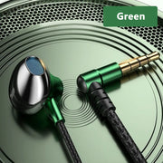 3.5mm/Type-C 90 Degree Elbow Plug Headphones