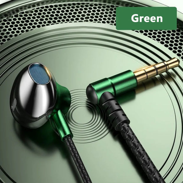 3.5mm/Type-C 90 Degree Elbow Plug Headphones