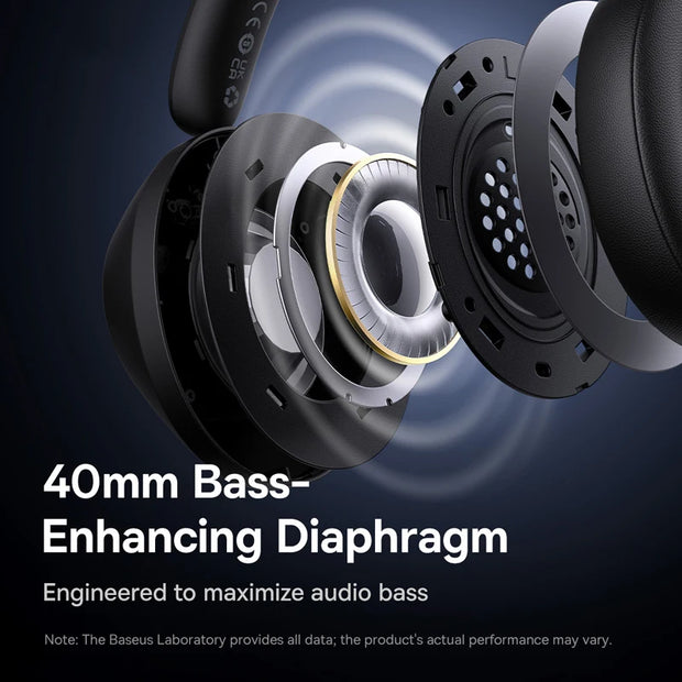 New Baseus Bass 30 Max Wireless Headset