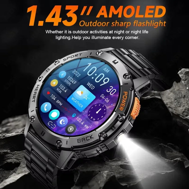 New Military Outdoor Sport Smart Watch