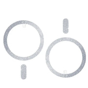 2pcs Ultra-thin Shiny Magnetic Plate