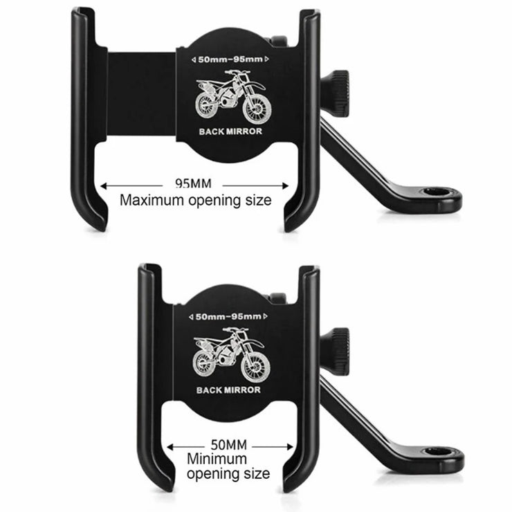 Aluminum Alloy Motorcycle Bike Phone Holder