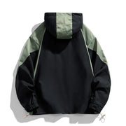 Men Jacket Hoodie Loose Outerwear Hiking Sportswear Mens Casual Breathable Jackets Male Windbreaker Plus Size L-9XL Men Clothing