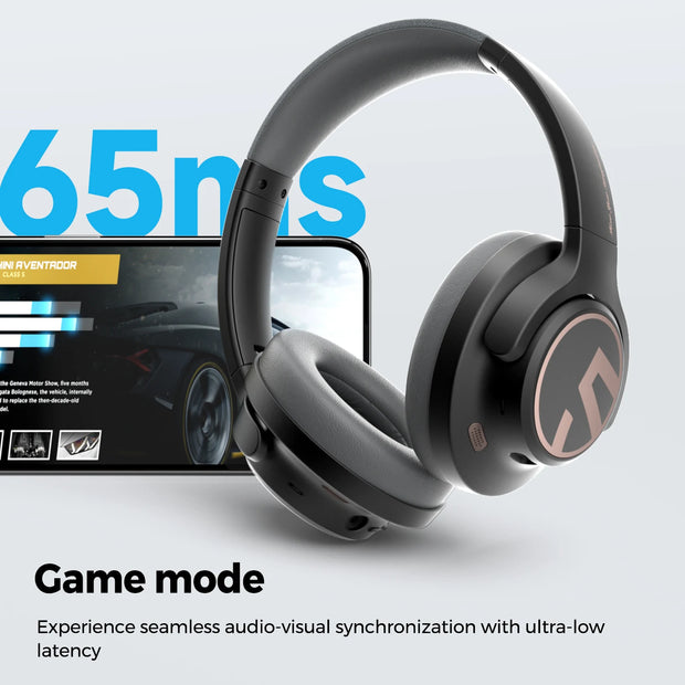 Bluetooth 5.3 Hybrid Active Noise Cancelling Wireless Headphone
