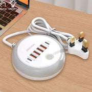 50W Power Strip Multi Port USB C Socket