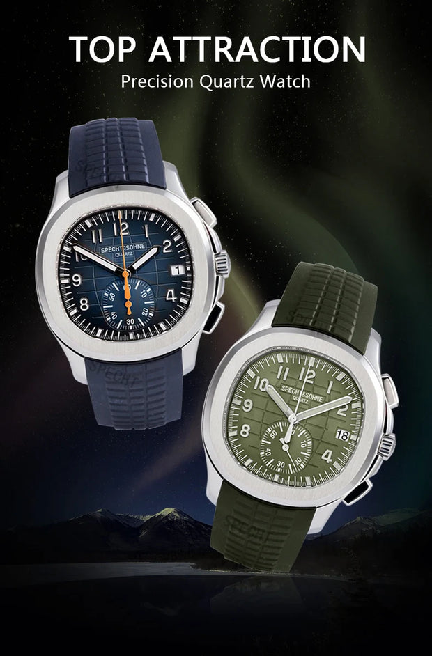 New Japan Chronograph Quartz Wristwatch