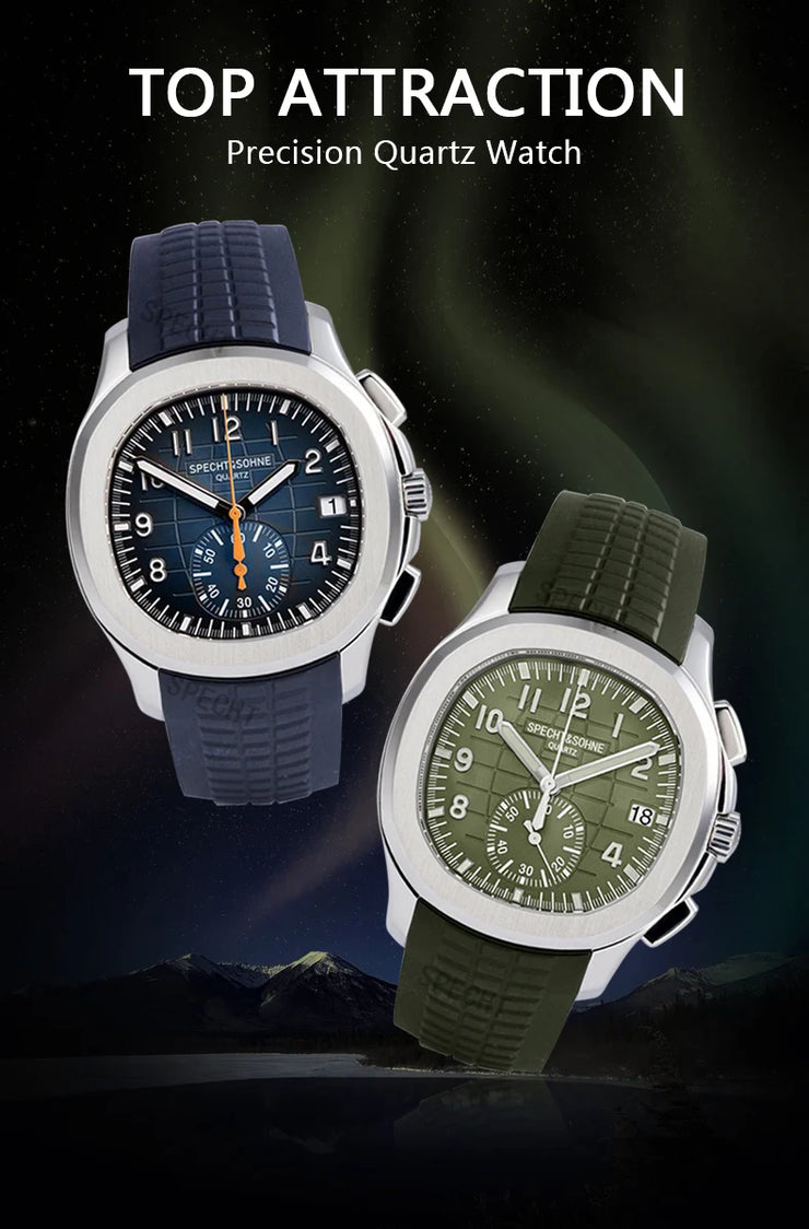 New Japan Chronograph Quartz Wristwatch