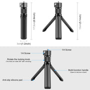PULUZ Rotary Handle Desktop Tripod Stand