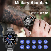 Men Bluetooth Calling Waterproof Watches