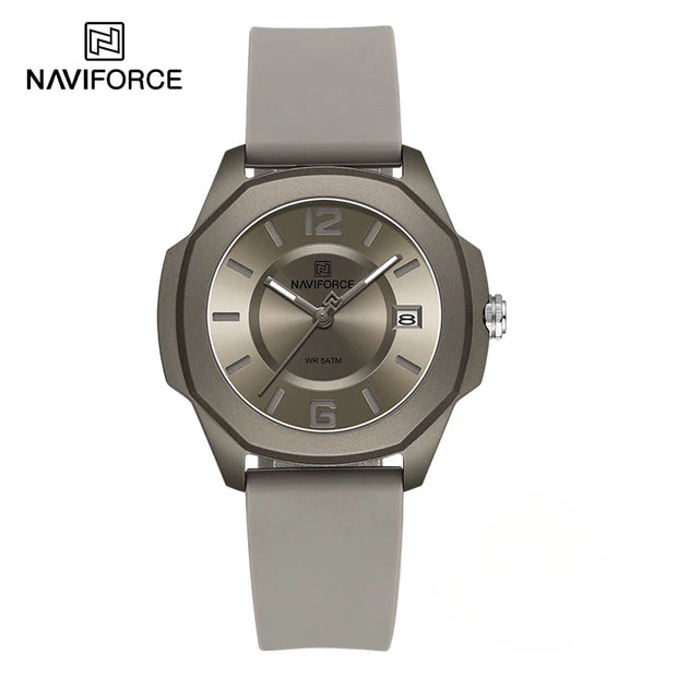 NAVIFORCE NF7107 Quartz Calendar Waterproof and Shockproof Watches for Women Clocks