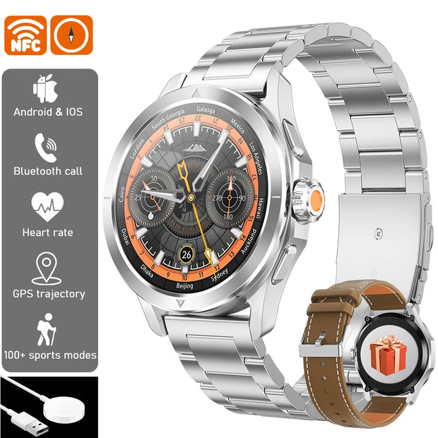 Xiaomi S4 Ultra NFC Bluetooth Call Blood pressure Health watch