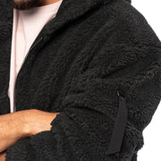 2025 Men's Casual Double-sided Plush Warm Jacket Autumn Winter Thick Wool Coats Solid Hooded Fleece Hoodies Loose Men Clothing