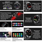 2025 New Laser Therapy ECG+PPG Smartwatch