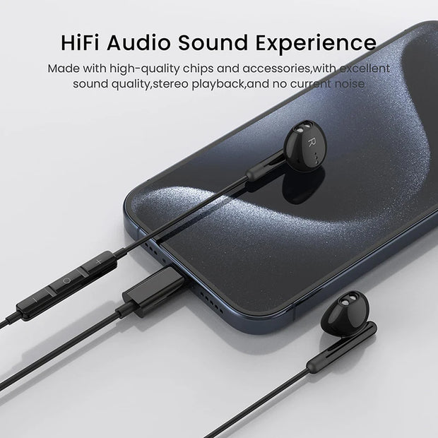 New Type-C Wired Headphones