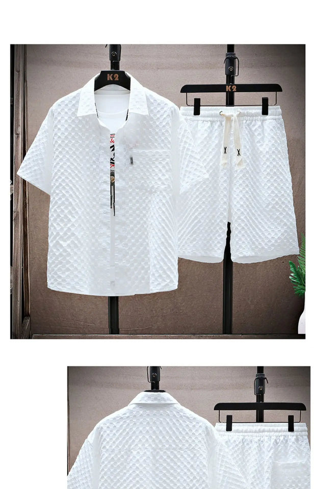 Set Up Men's Summer Men's Set Men's Summer Set Men's Clothes Summer Outfit Man Summer Man Set Men's Sweats Set Summer Outfit