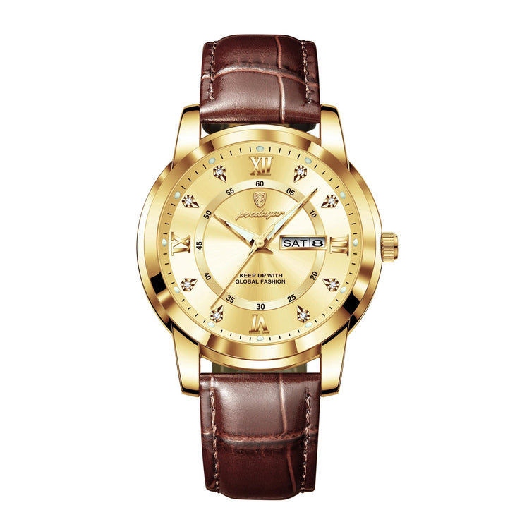 High Quality Leather Sports Men's Quartz Watches