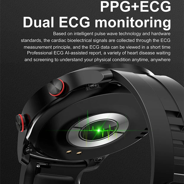 HW20 ECG+PPG Bluetooth Call Smart Watch